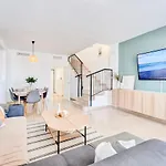 Townhouse House - Relax, Panoramic Sea View And Pool Area Puerto de Santiago
